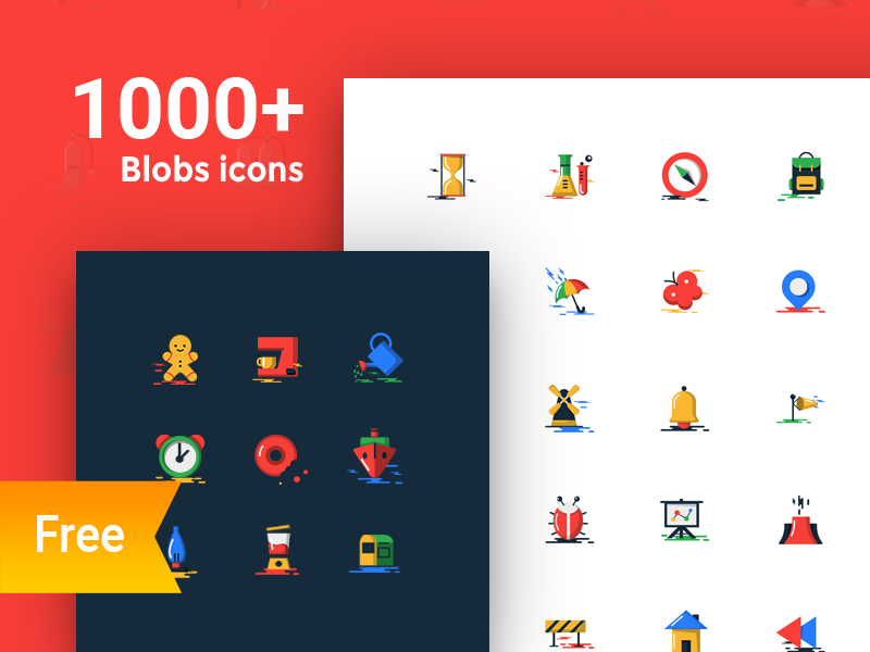 Blobs Icons